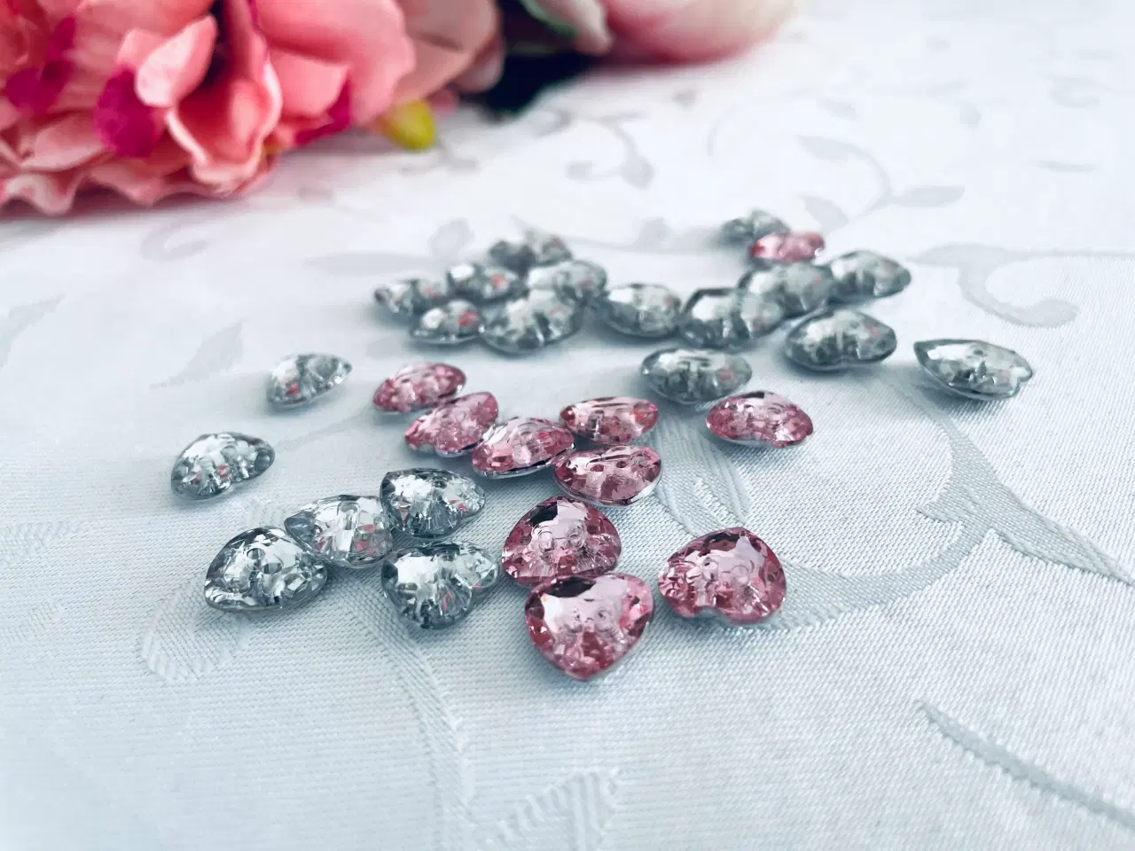 Billede 3 - Blandet hjerte knapper 