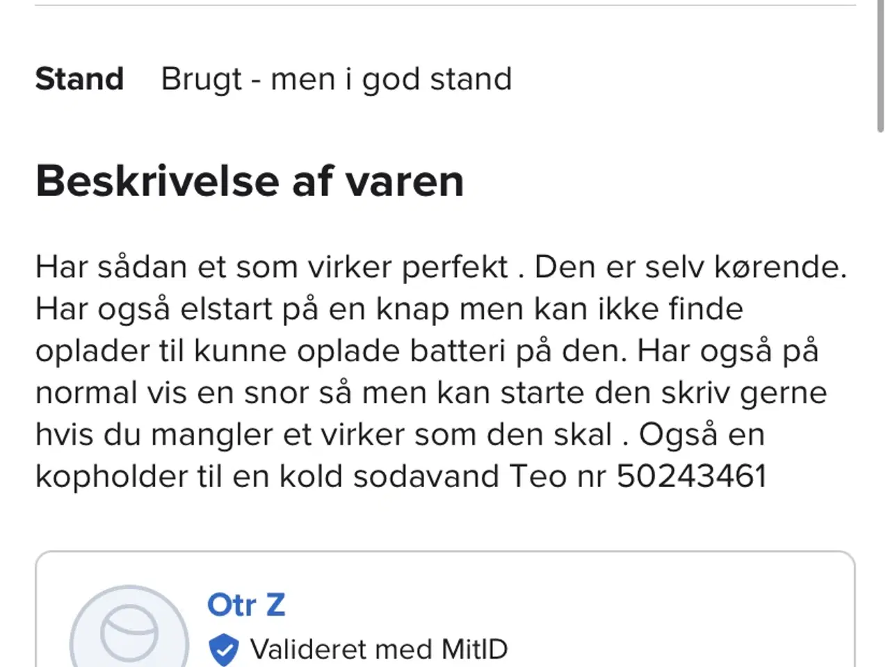 Billede 6 - Info i sidste foto 