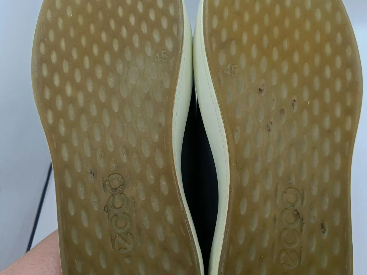 Billede 9 - Ecco sort læder sko 45str 