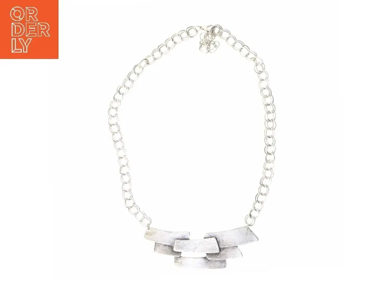 Billede 1 - Sølv halskæde (str. 55 cm)