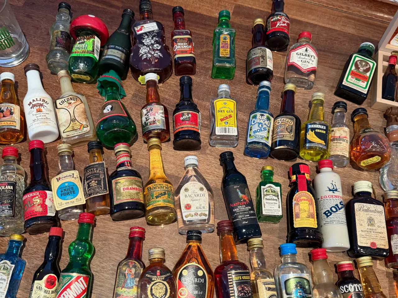 Billede 3 -  Stor samling mini-flasker spiritus – ca. 100 stk 