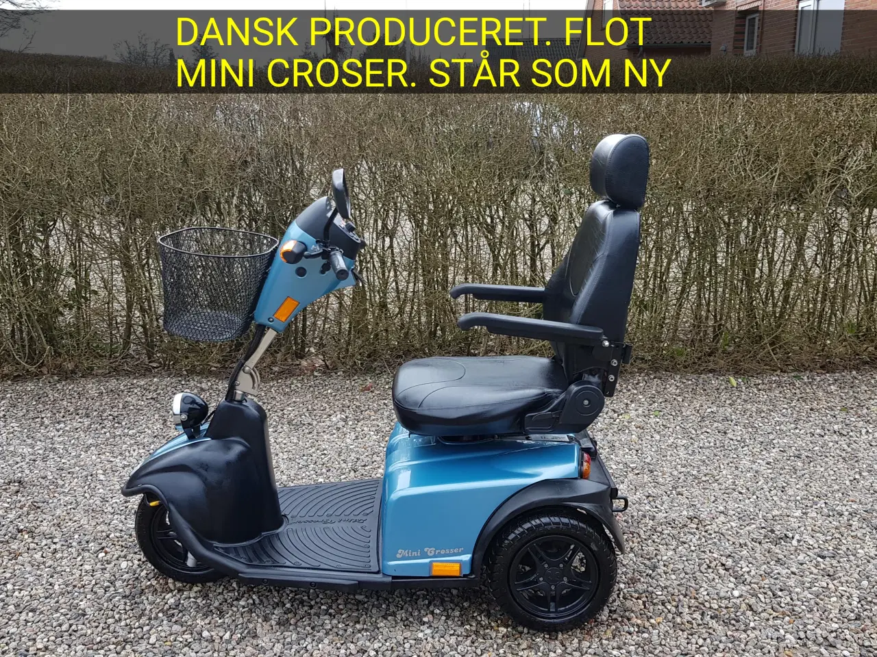 Billede 1 - Dansk produceret el-scooter mini crosser 