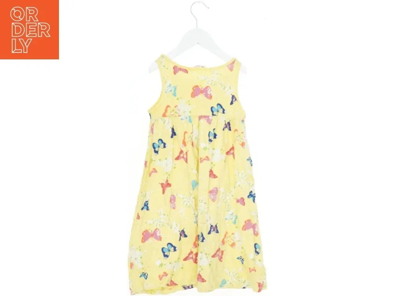 Billede 2 - Sommerkjole med sommerfugleprint fra H&M (str. 122)