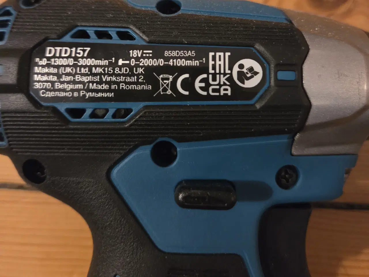 Billede 3 - UDLEJES - Makita DTD157 slagskruetrækker