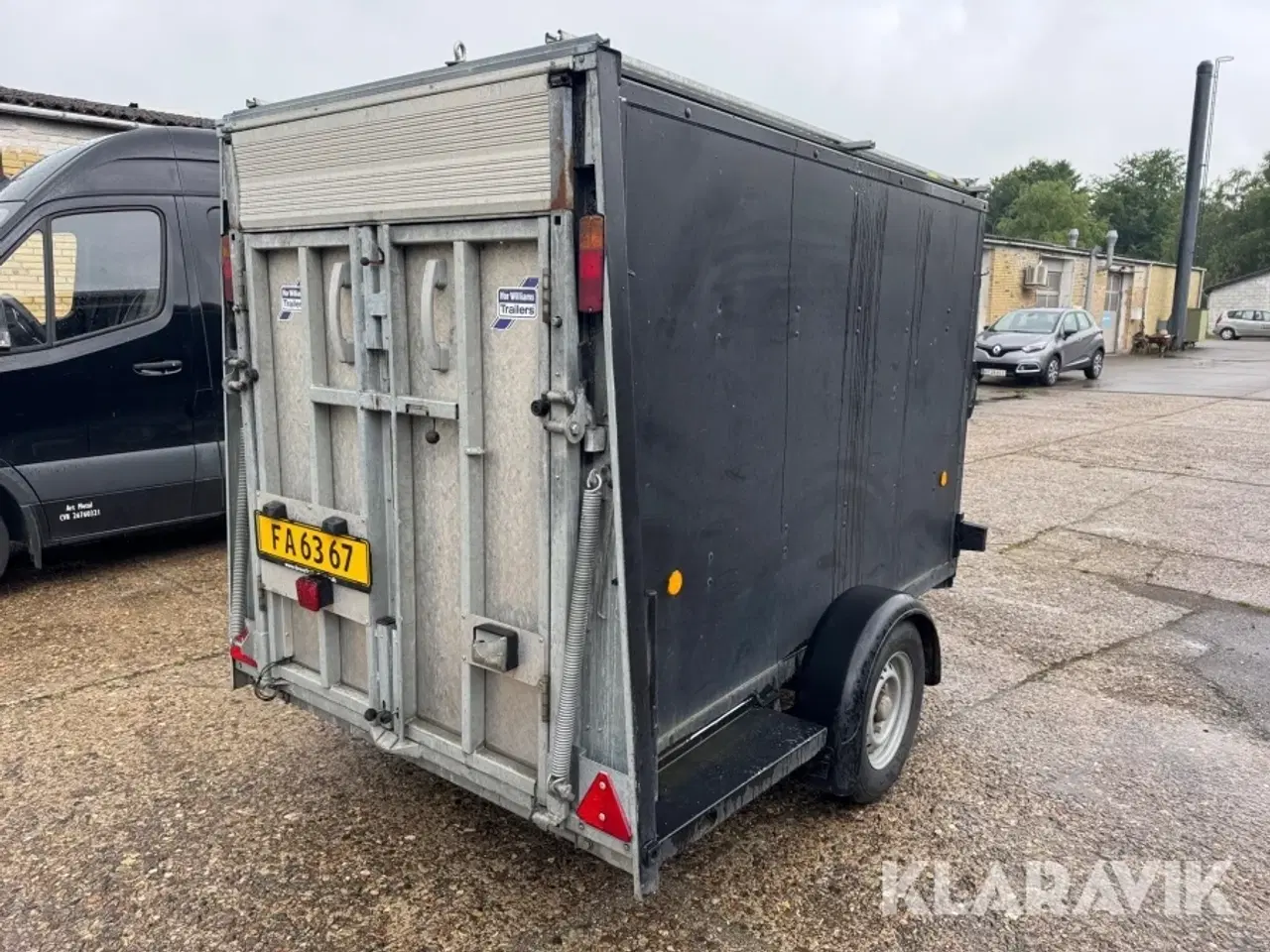 Billede 5 - Lukket trailer Ifor Williams BV