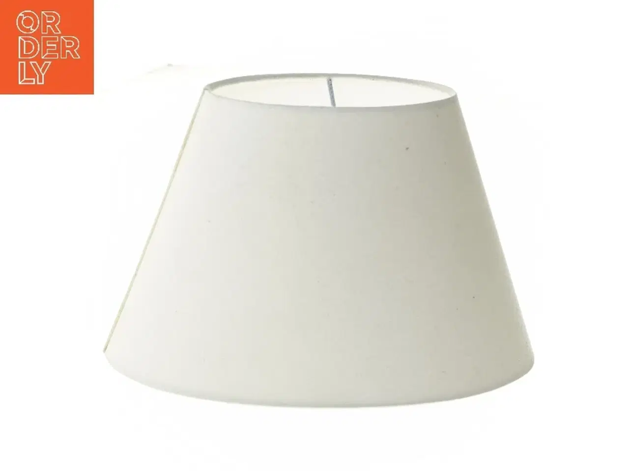 Billede 1 - Lampeskærm i hvid (str. 19x27,5x16 cm)