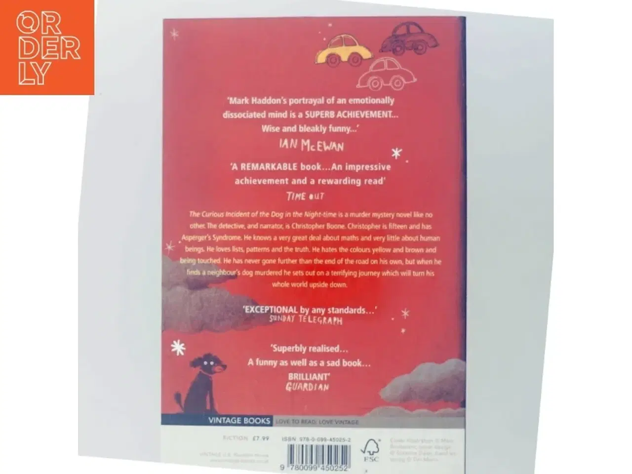 Billede 3 - The curious incident of the dog in the night-time af Mark Haddon (Bog)