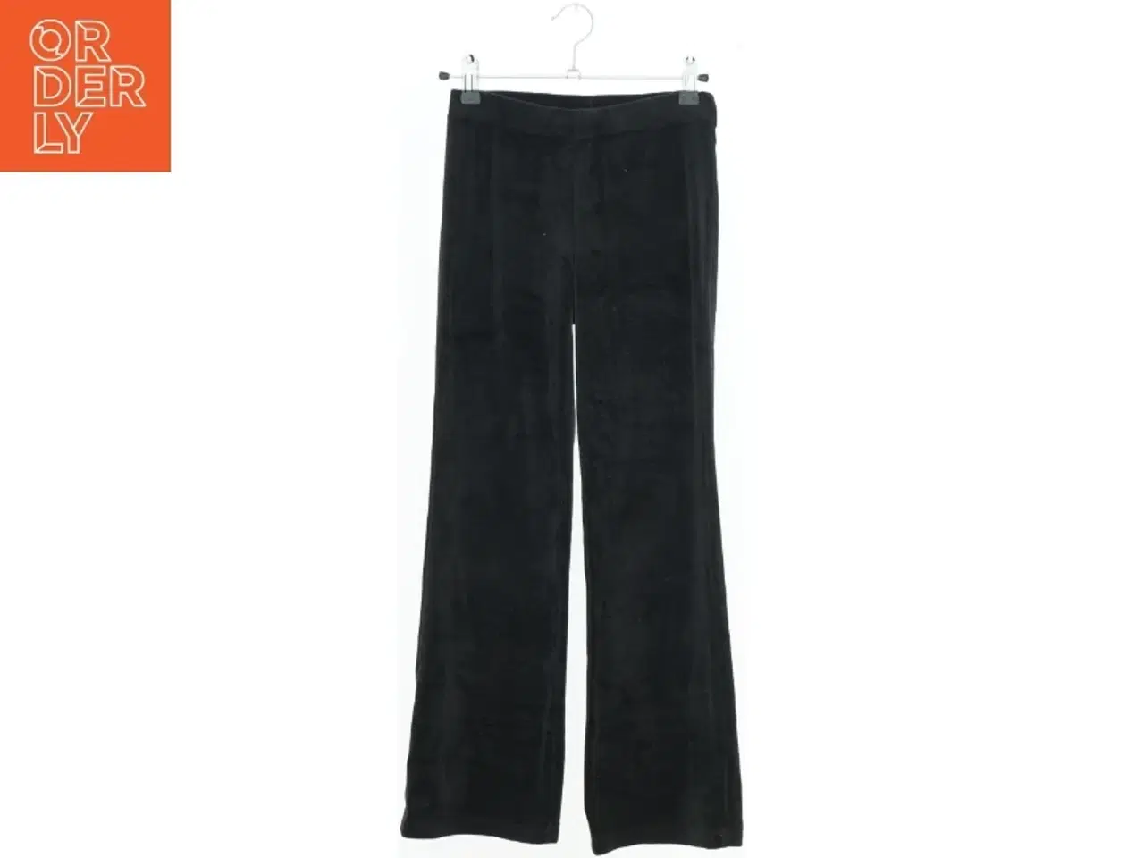 Billede 1 - Sorte fløjsbukser fra H&M (str. 146)