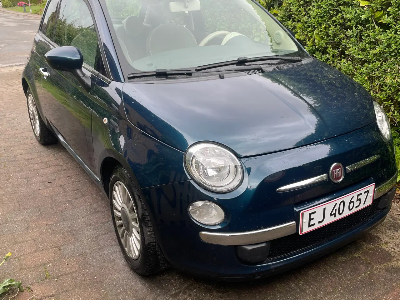 Billede 1 - Fiat 500 Lounges 0,9 2013 med panorama tag 
