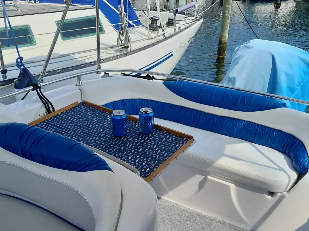 Billede 9 - Fin kabinebåd med næsten ny Yamaha 225hk outboard