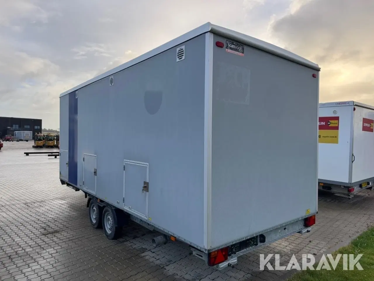 Billede 2 - Toilet- og badeskur Scanvogn 1400