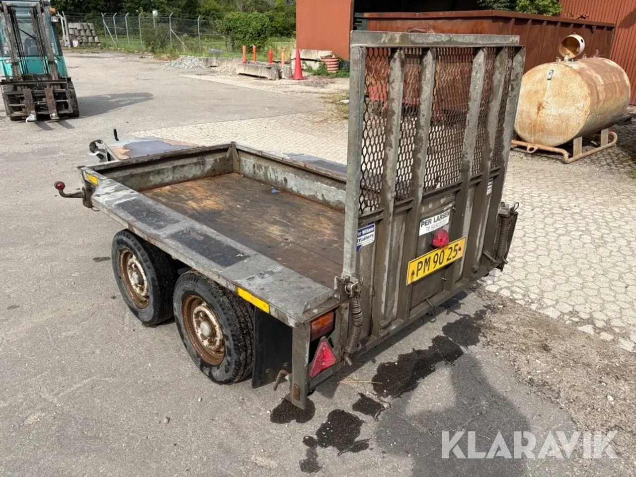 Billede 4 - Maskintrailer Iför Williams, indespension GX84