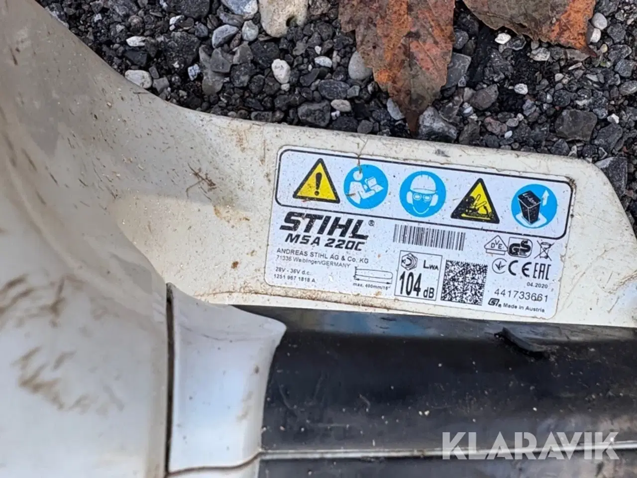 Billede 6 - Motorsav/ El Kædesav Stihl MSA 220 c 2 styk