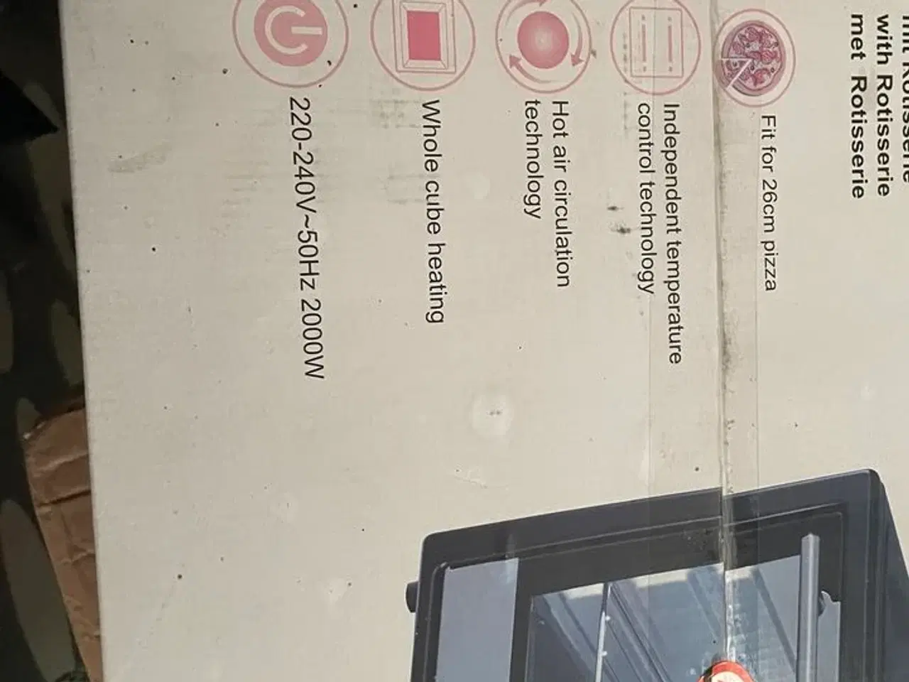 Billede 5 - Bordovn AFK. BO-48R.