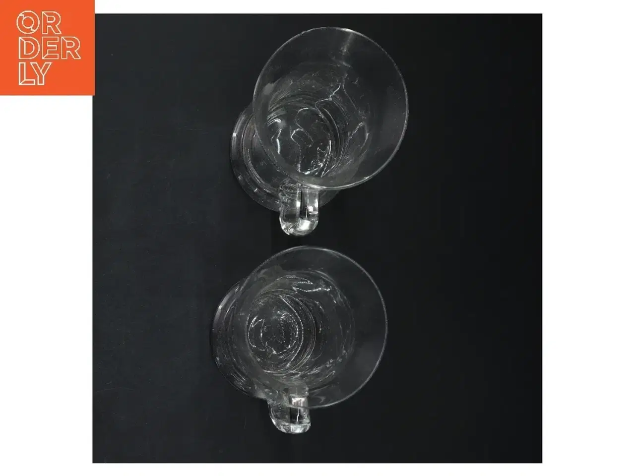 Billede 2 - Sæt med 2 glaskopper(str. 14 cm)