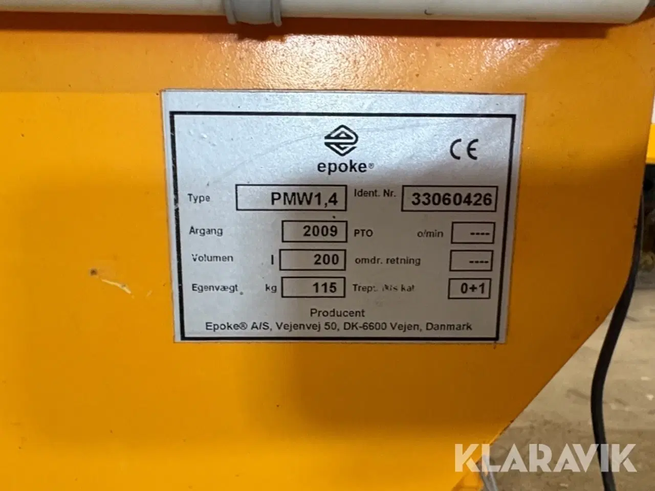 Billede 5 - Saltspreder Epoke PMW 1.4