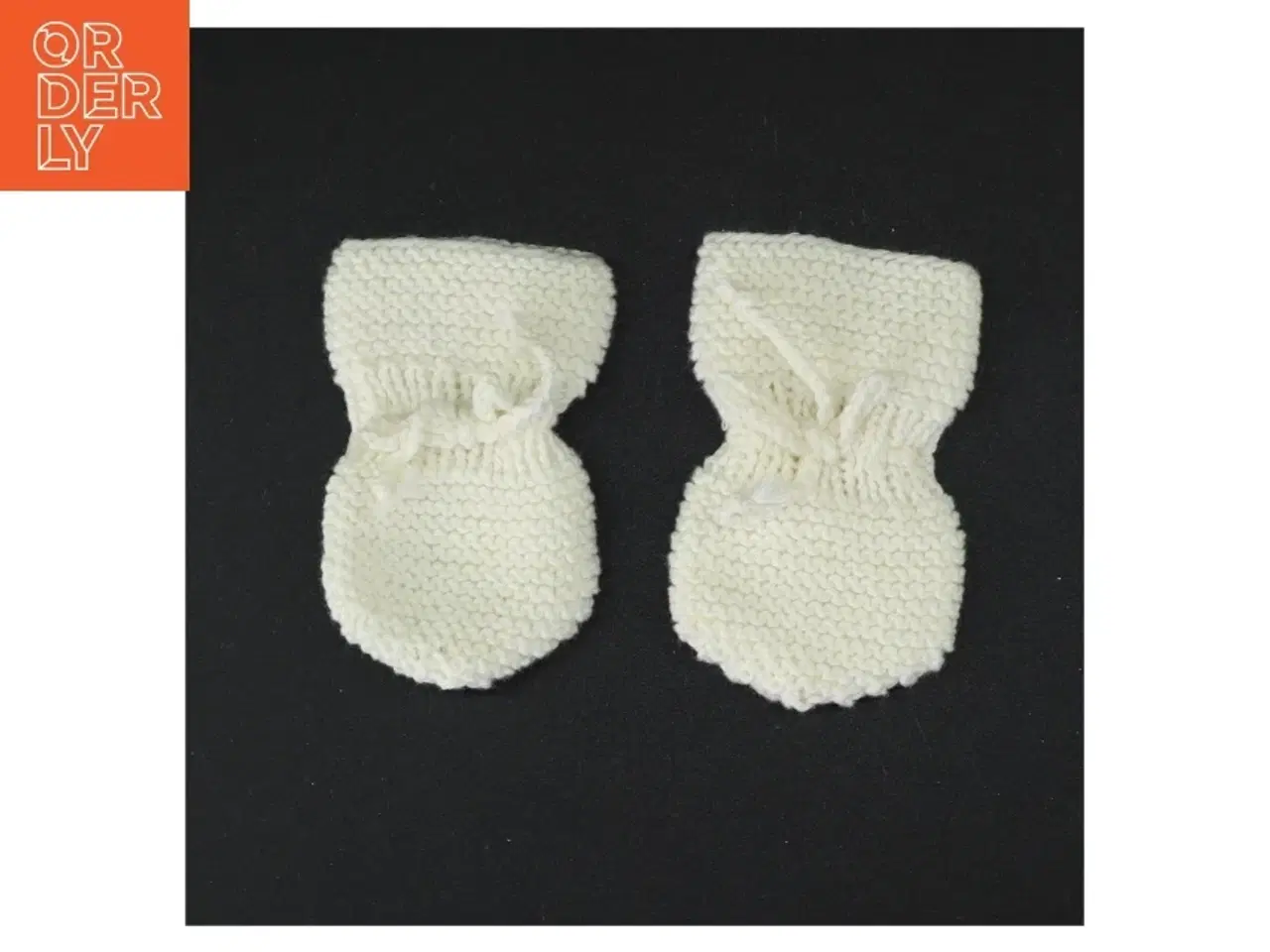 Billede 1 - Håndstrikkede babyvanter (str. 11 cm)