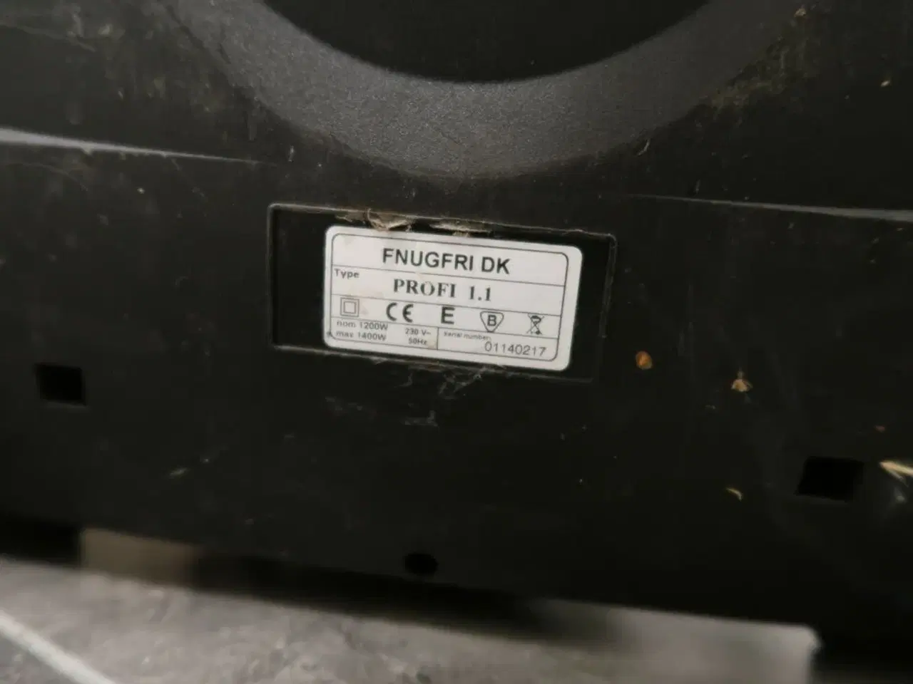 Billede 3 - Støvsuger FNUGFRI Profi 1.1 (Mangler mundstykke)