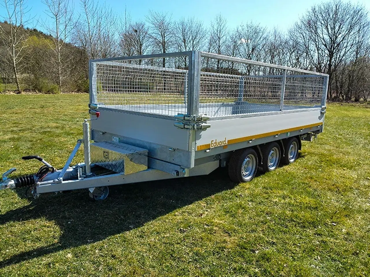 Billede 5 - Gittersider til Eduard trailer 4020