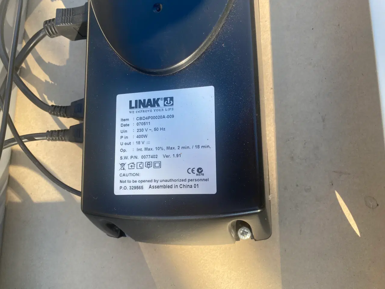 Billede 2 - Hæve sænke skrivebord