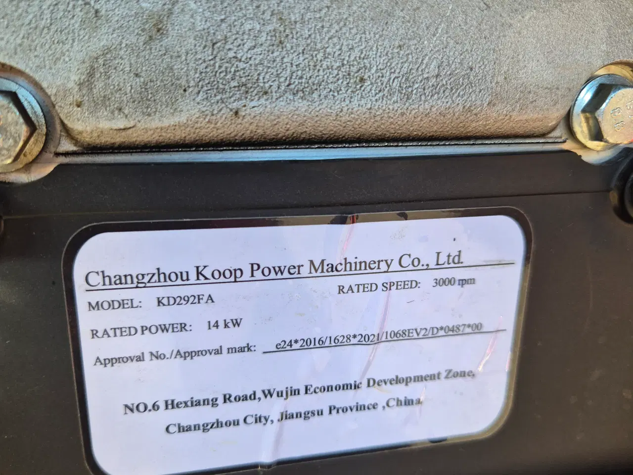 Billede 5 - Bernards RC13000 Generator - Defekt.