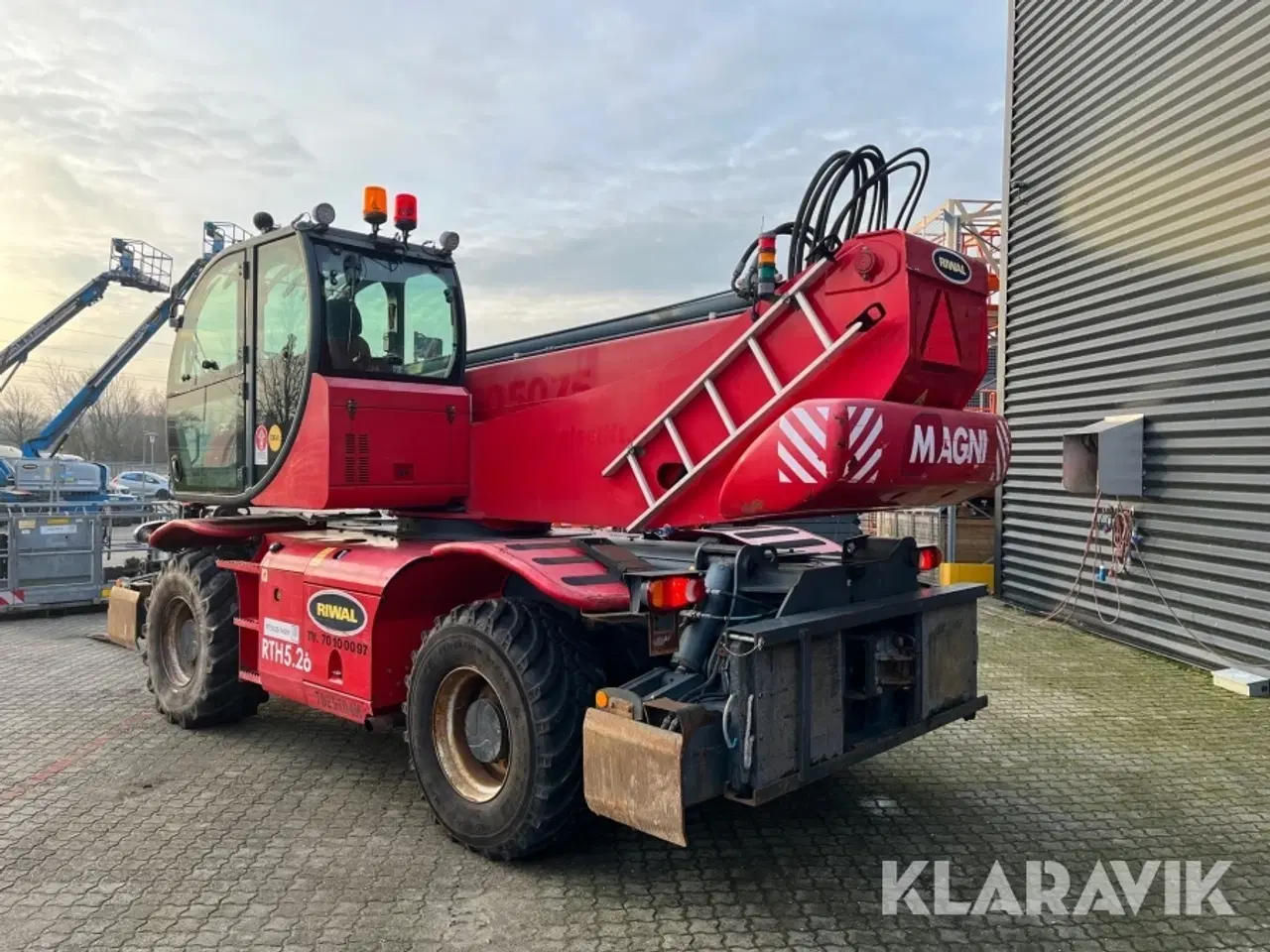 Billede 4 - Rotations Teleskoplæsser Magni RTH5.26 med Kurv og Gafler