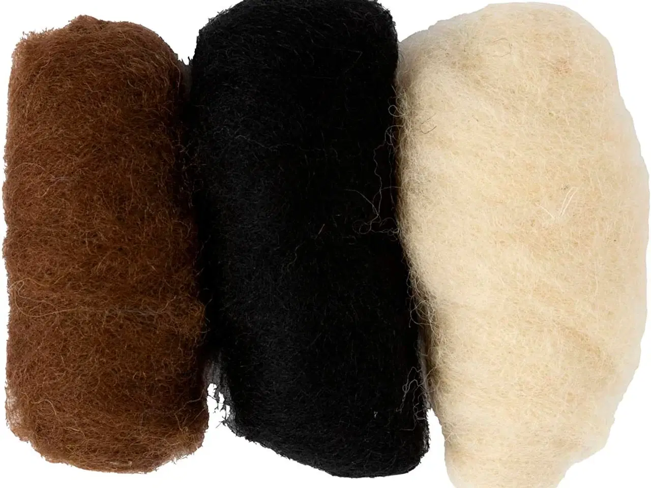 Billede 1 - Kartet Uld, ass. farver, 3x10 g/ 1 pk.