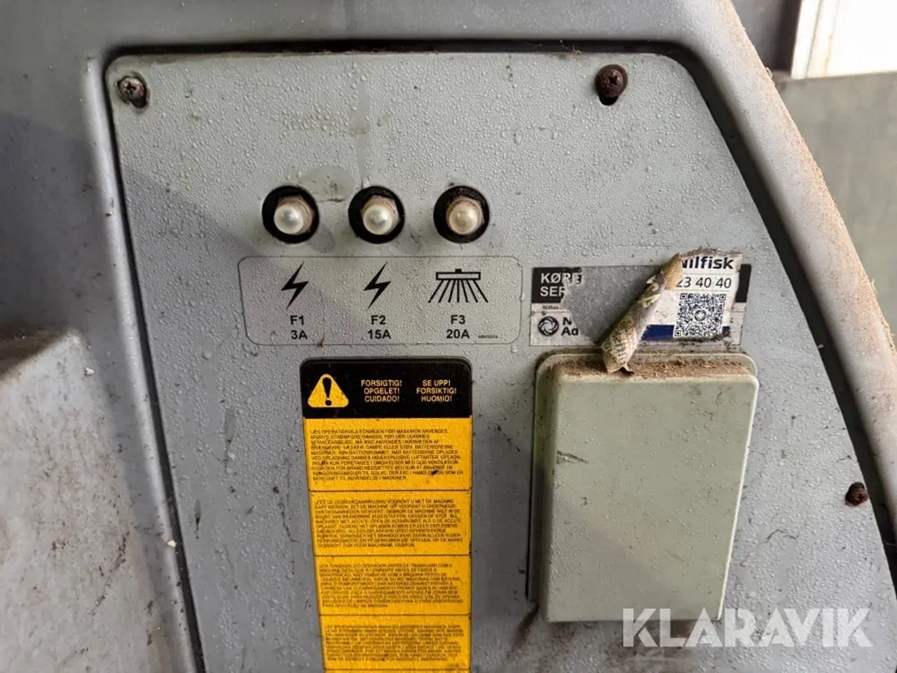 Billede 11 - Gulvvasker og fejemaskine Nilfisk BR 1100S