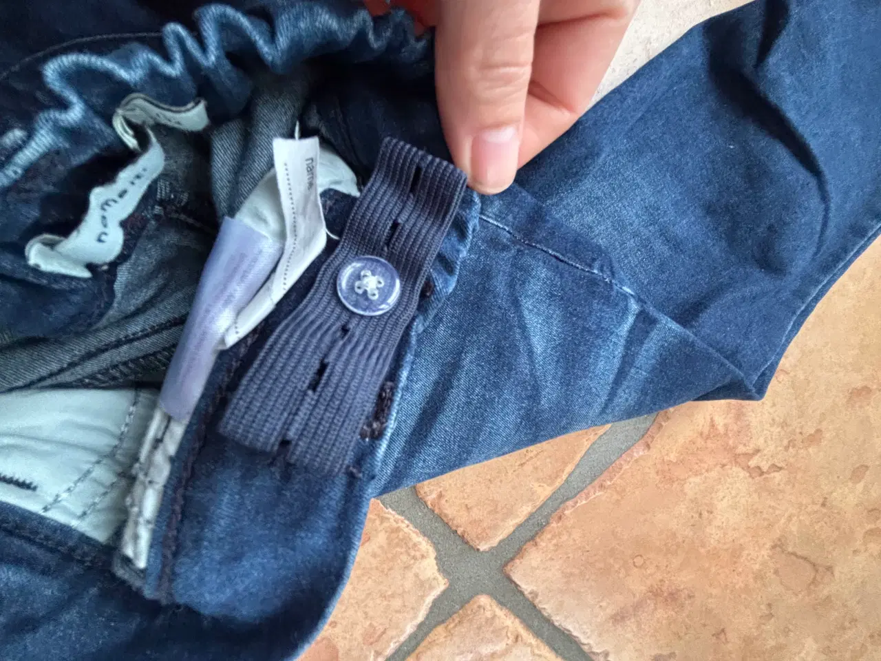 Billede 10 - Blå jeans / cowboybukser fra name it i str. 134