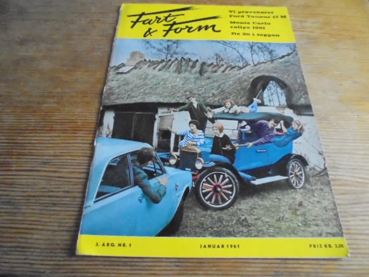 Billede 1 - Fart & form – Bilmagasin nr. 1 – 1961 