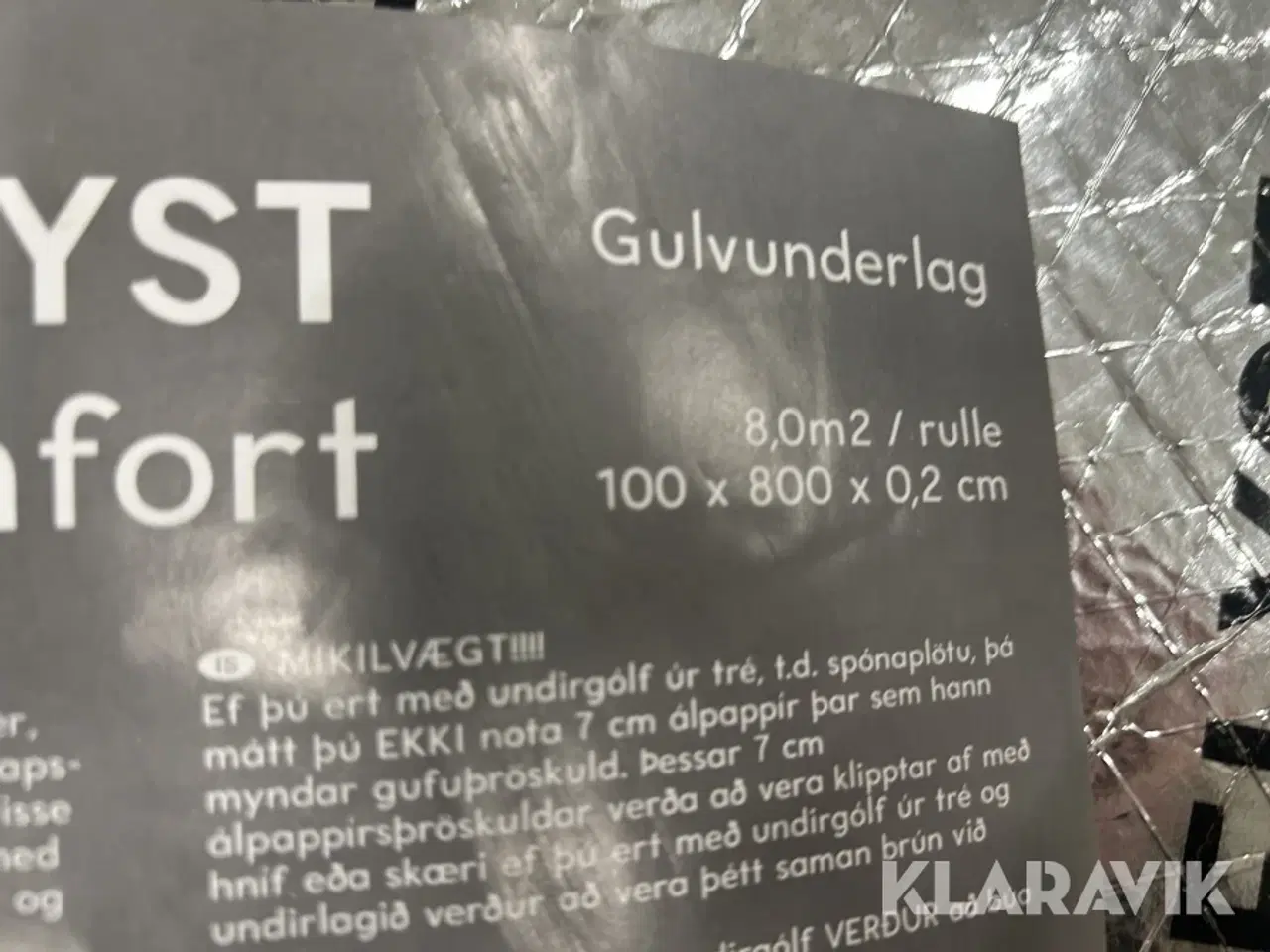 Billede 10 - Gulvunderlag Silent comfort, 30 ruller, 240m2