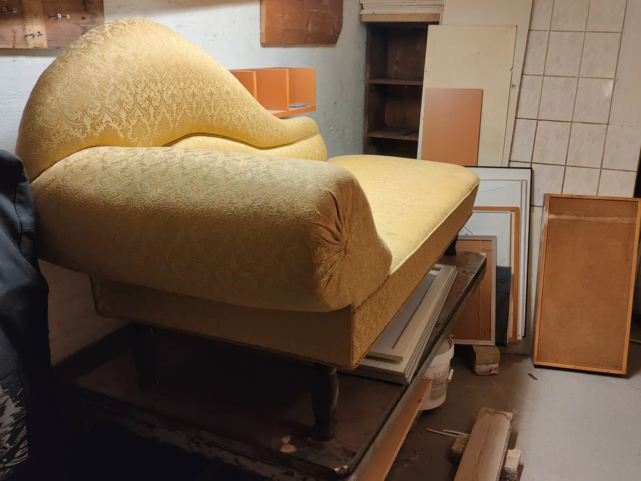 Billede 2 - Smuk chaiselong i guld