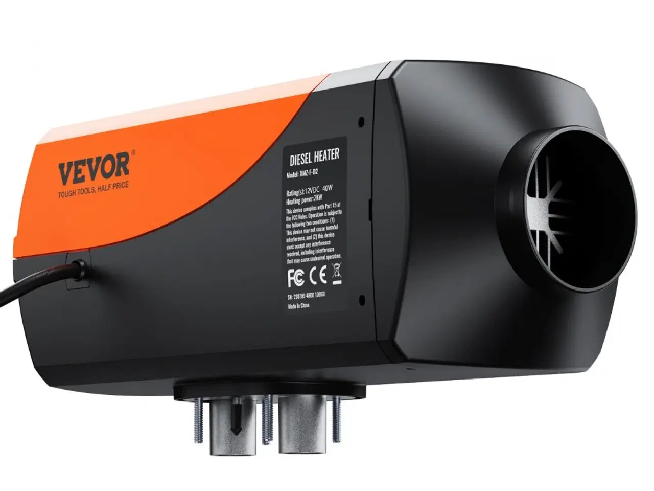 Billede 3 - VEVOR 2kW Dieselfyr – Kompakt Kinafyr til Båd