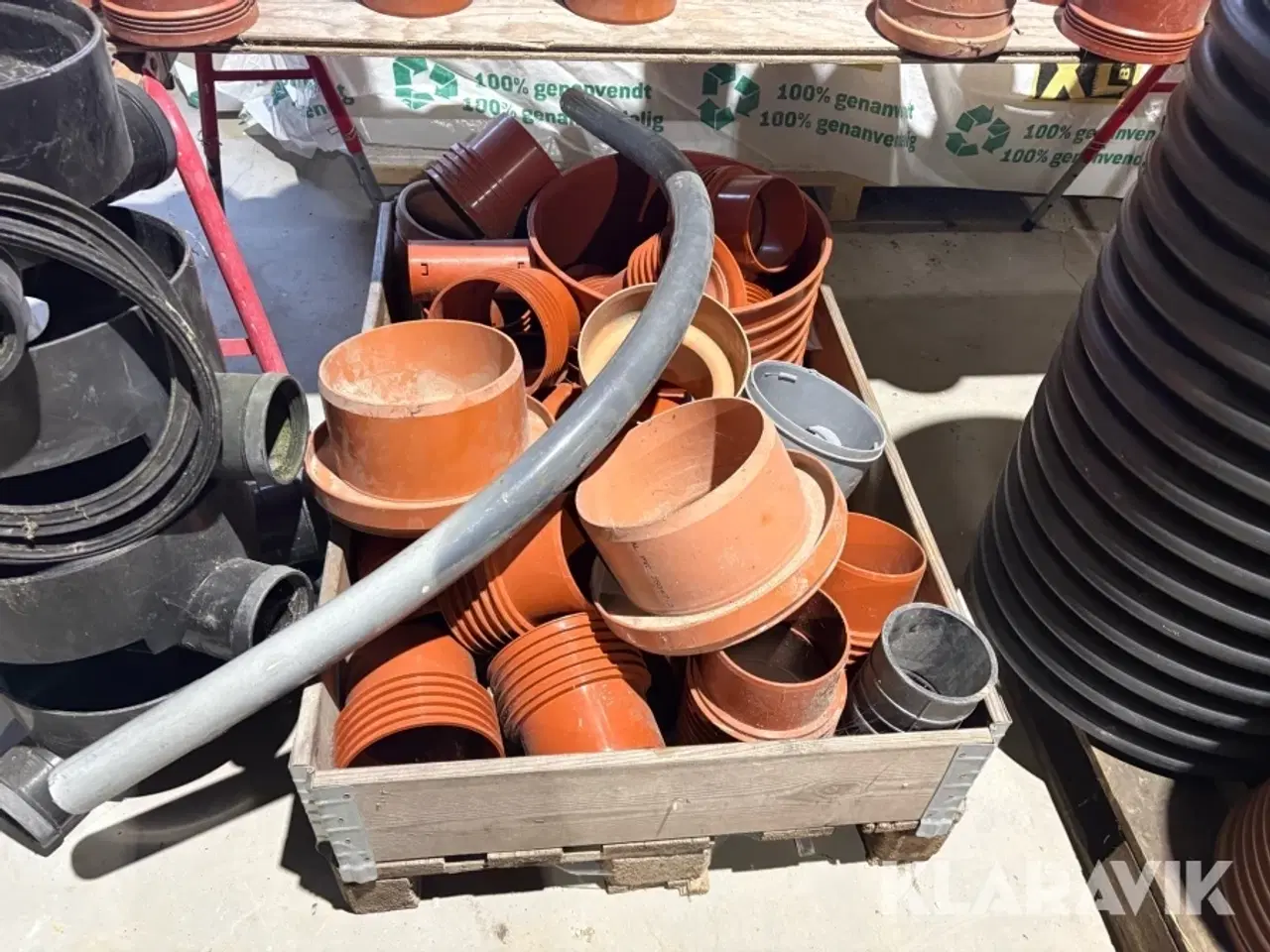 Billede 10 - parti kloak- og afløbsfittings – Uponor, Ostendorf m.fl.