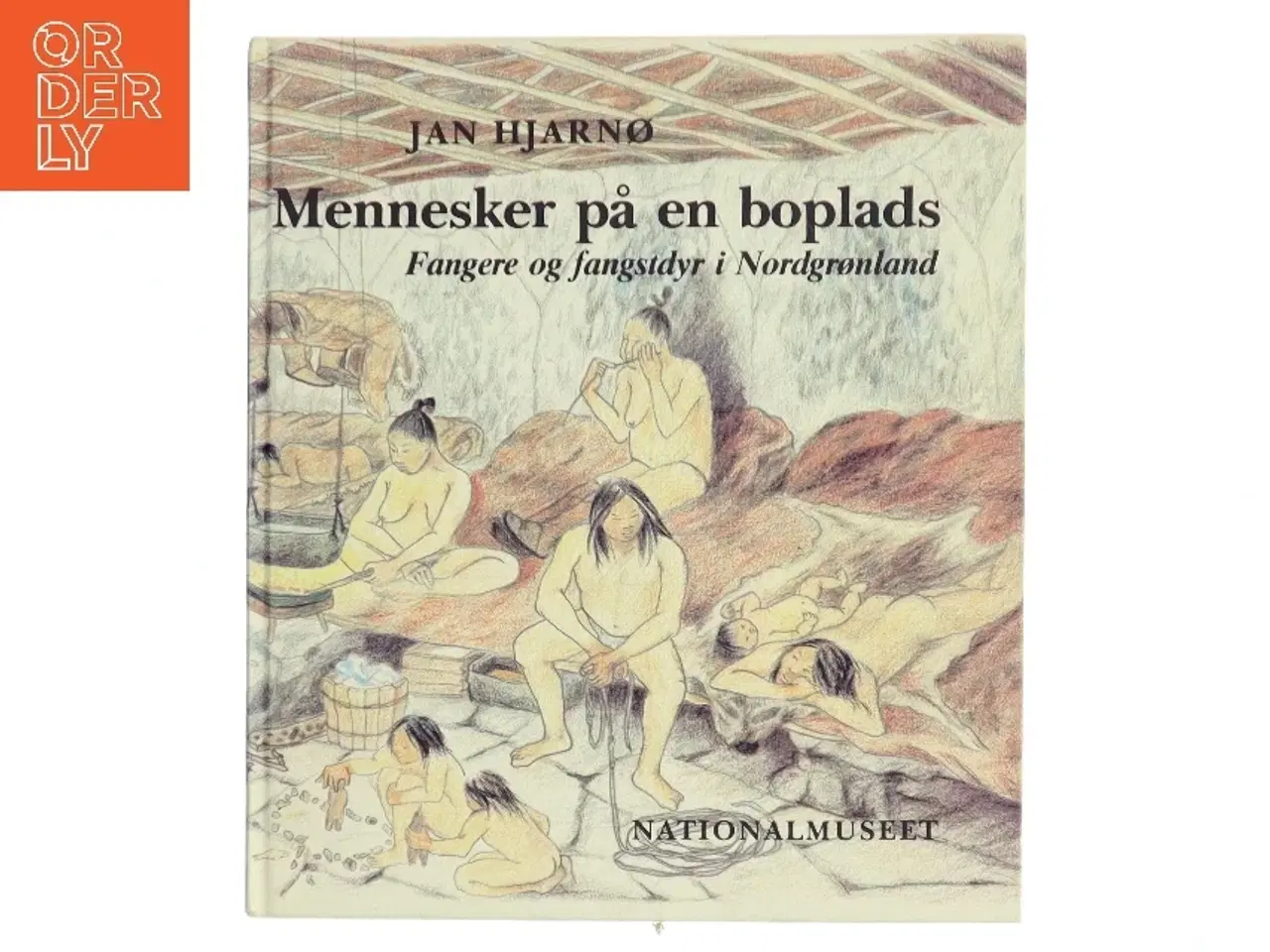 Billede 1 - Mennesker på en boplads af Jan Hjarnø (Bog)