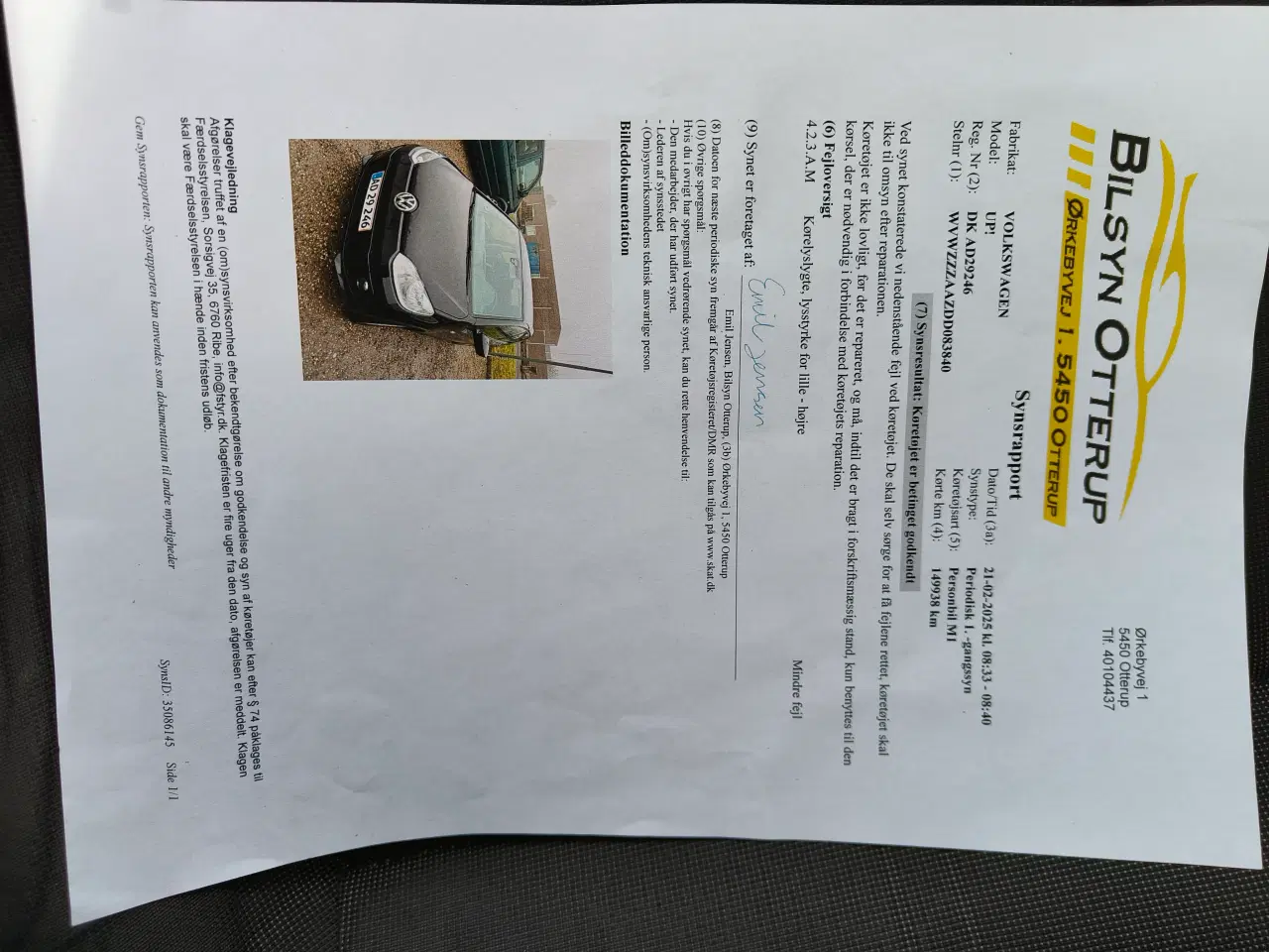 Billede 12 - VW UP 5d 2013 154.000 km