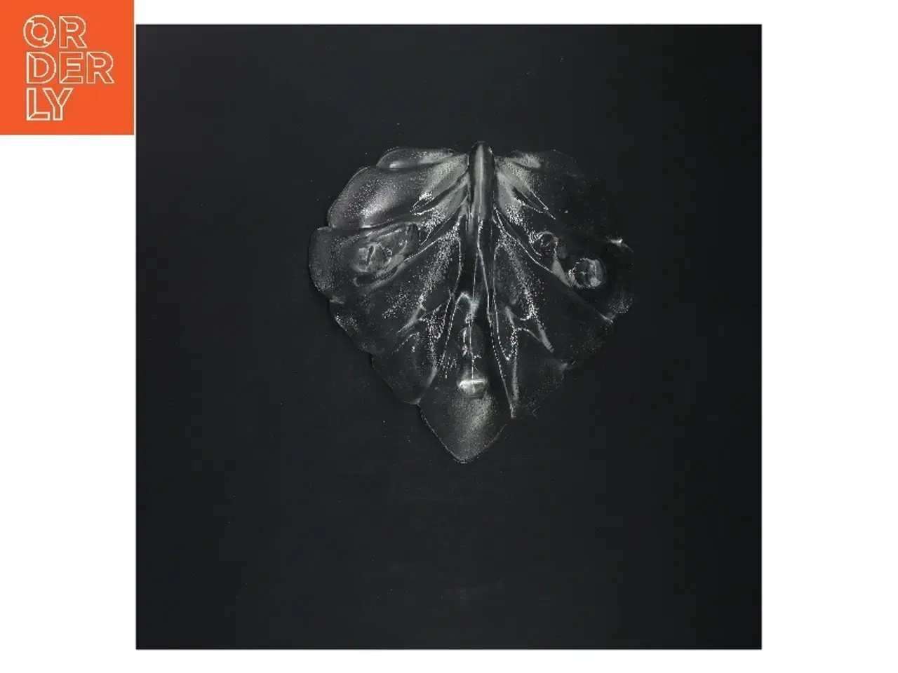 Billede 3 - Glas fad fra holmegaard (str. Ø 20,5 cm)