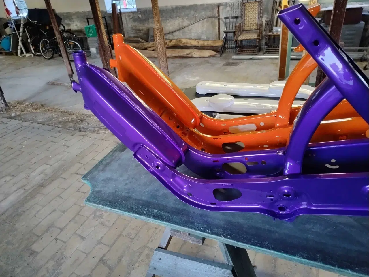 Billede 2 - Maling og renovering af Vespa ciao