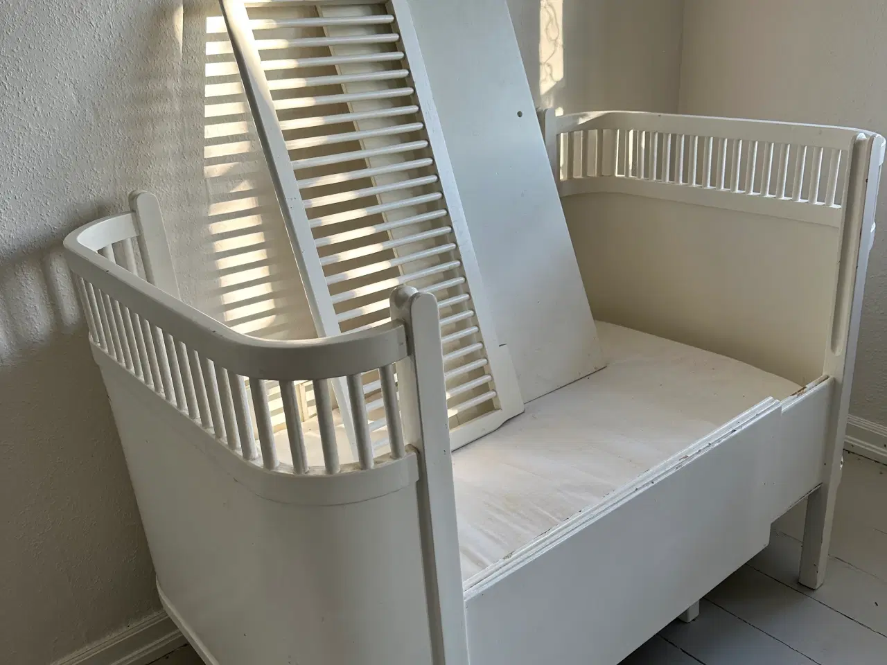 Billede 4 - Original Lille Per tremmeseng/udtræksseng