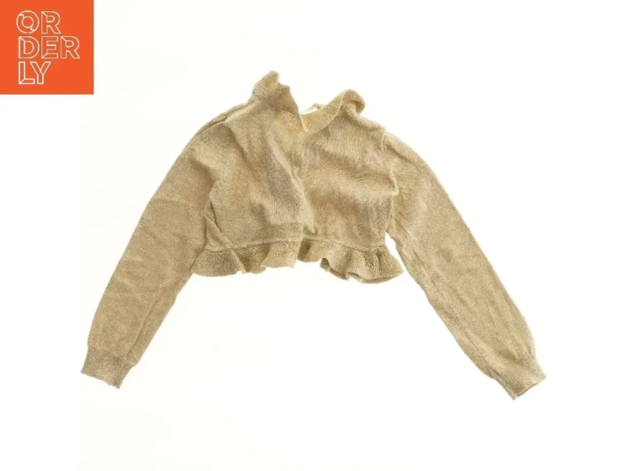 Billede 2 - Kort cardigan med flæser fra H&M (str. 98)