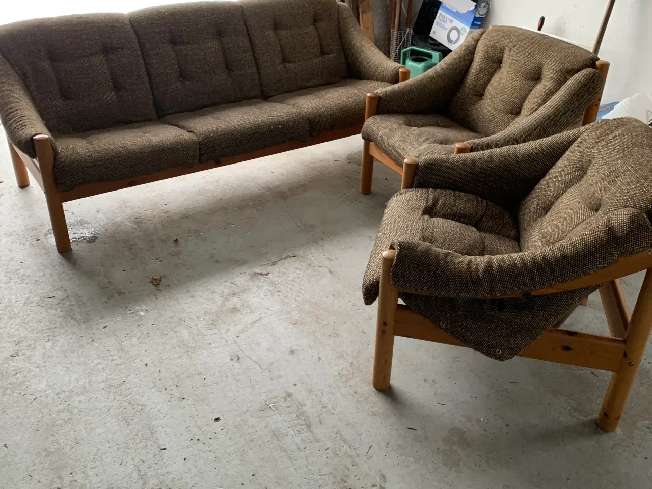 Billede 1 - Sofa og stole