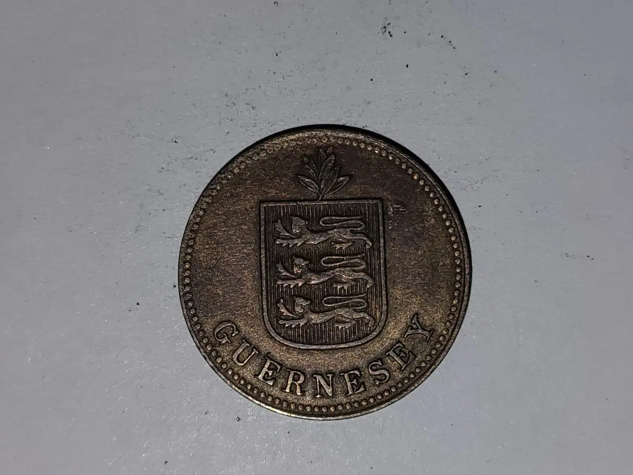 Billede 2 - 2 Doubles Guernsey 1918