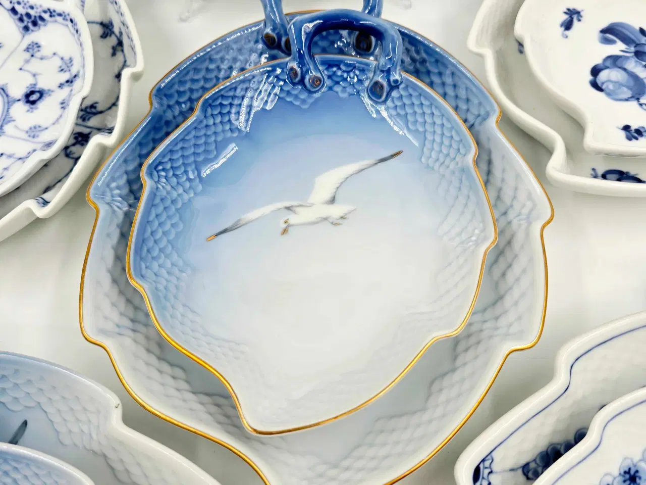 Billede 6 - Royal Copenhagen  - Bing Grøndahl Blad Asiet 