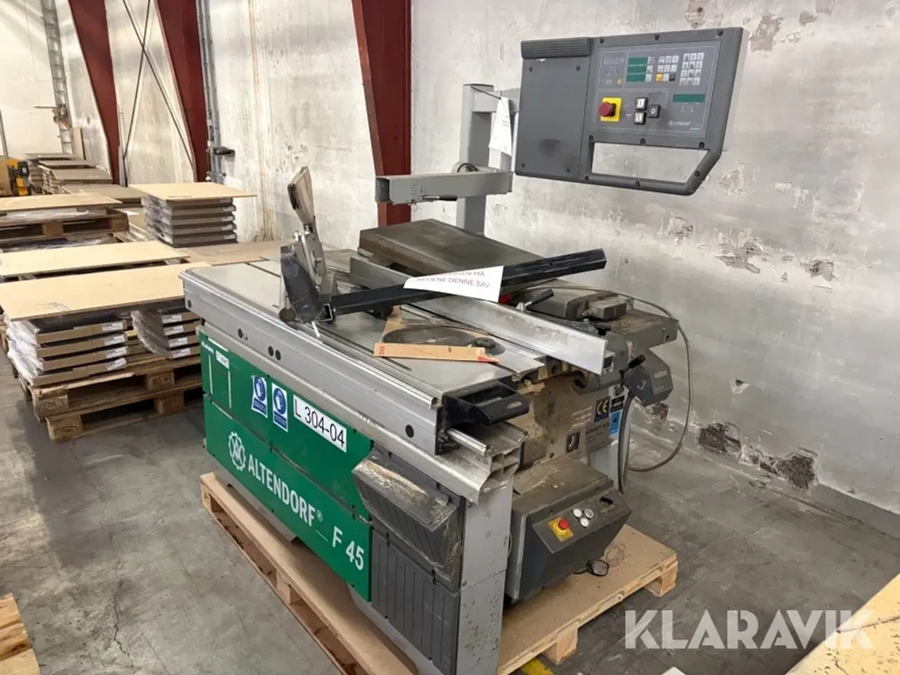 Billede 5 - Formatrundsav Altendoor F45 CE