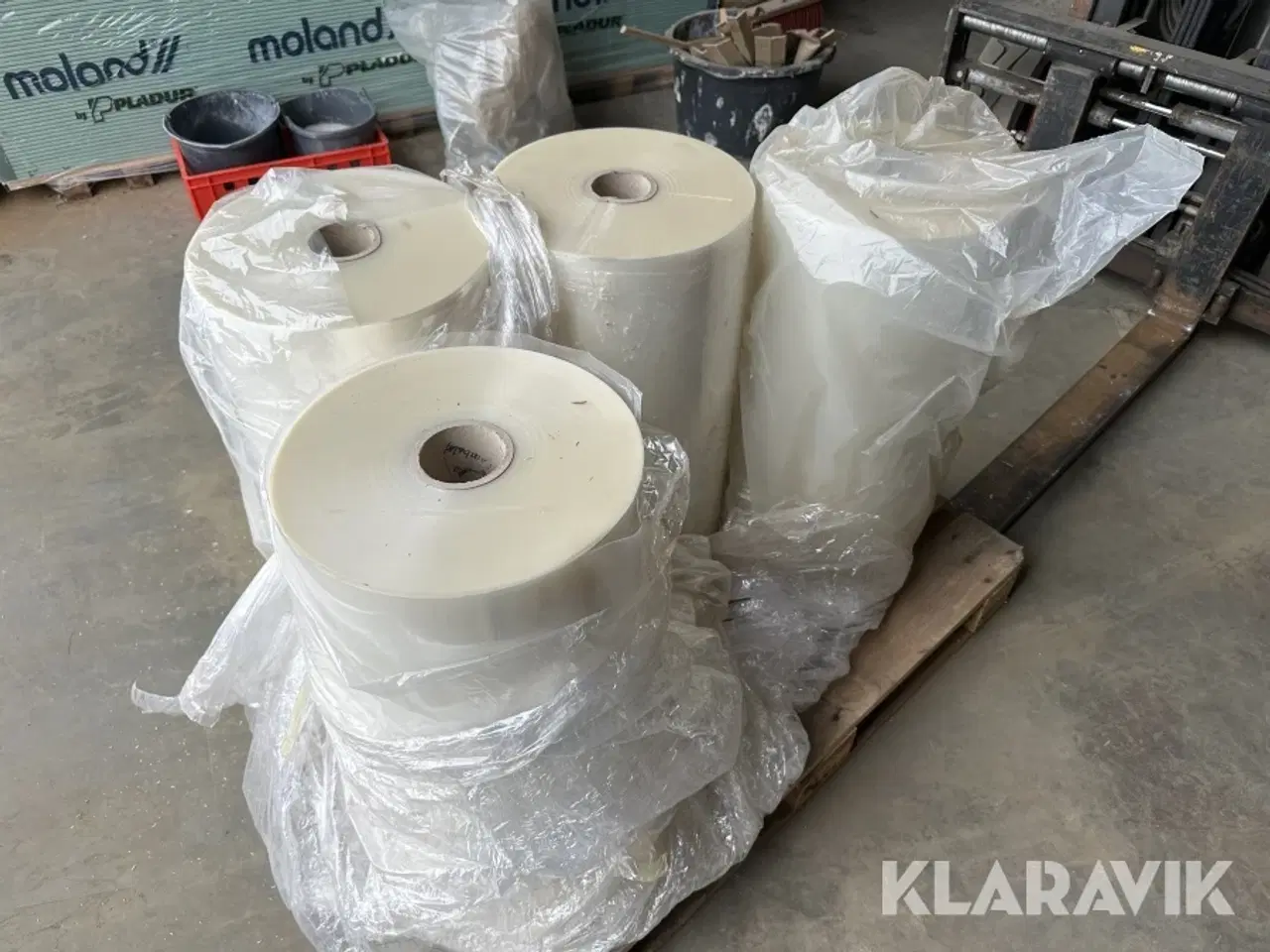 Billede 1 - Flatfilm - krympeplast - 4 ruller