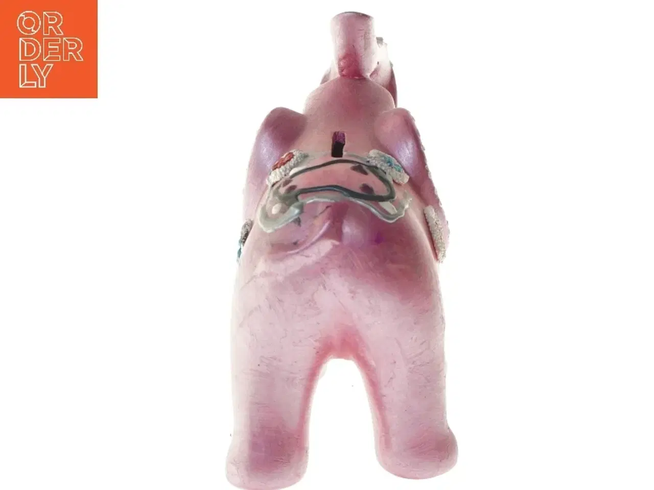 Billede 5 - Rosa elefant sparebøsse (str. 20 cm)