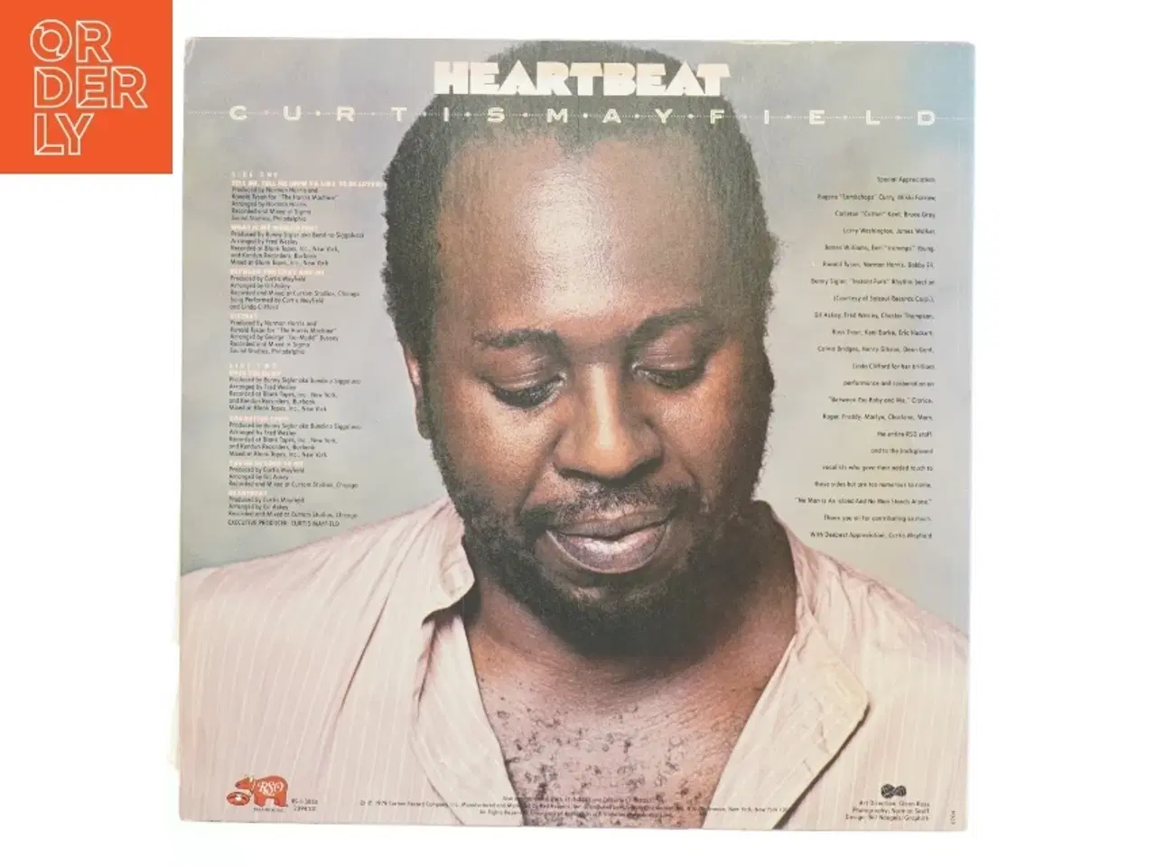 Billede 2 - Curtis Mayfield Heartbeat Vinyl fra Curtis Mayfield