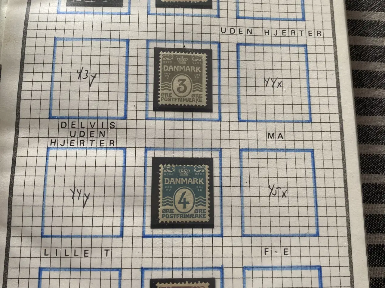 Billede 1 - Frimærker 1904-1933 diverse 1,2,3,4,5 mv. øre 