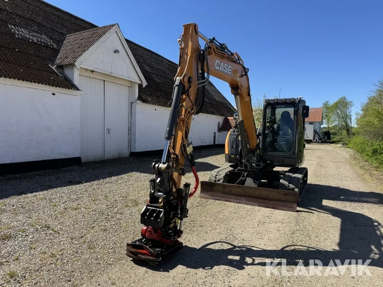 Billede 2 - Gravemaskine Case CX90D med rototilt og 3D maskinstyring