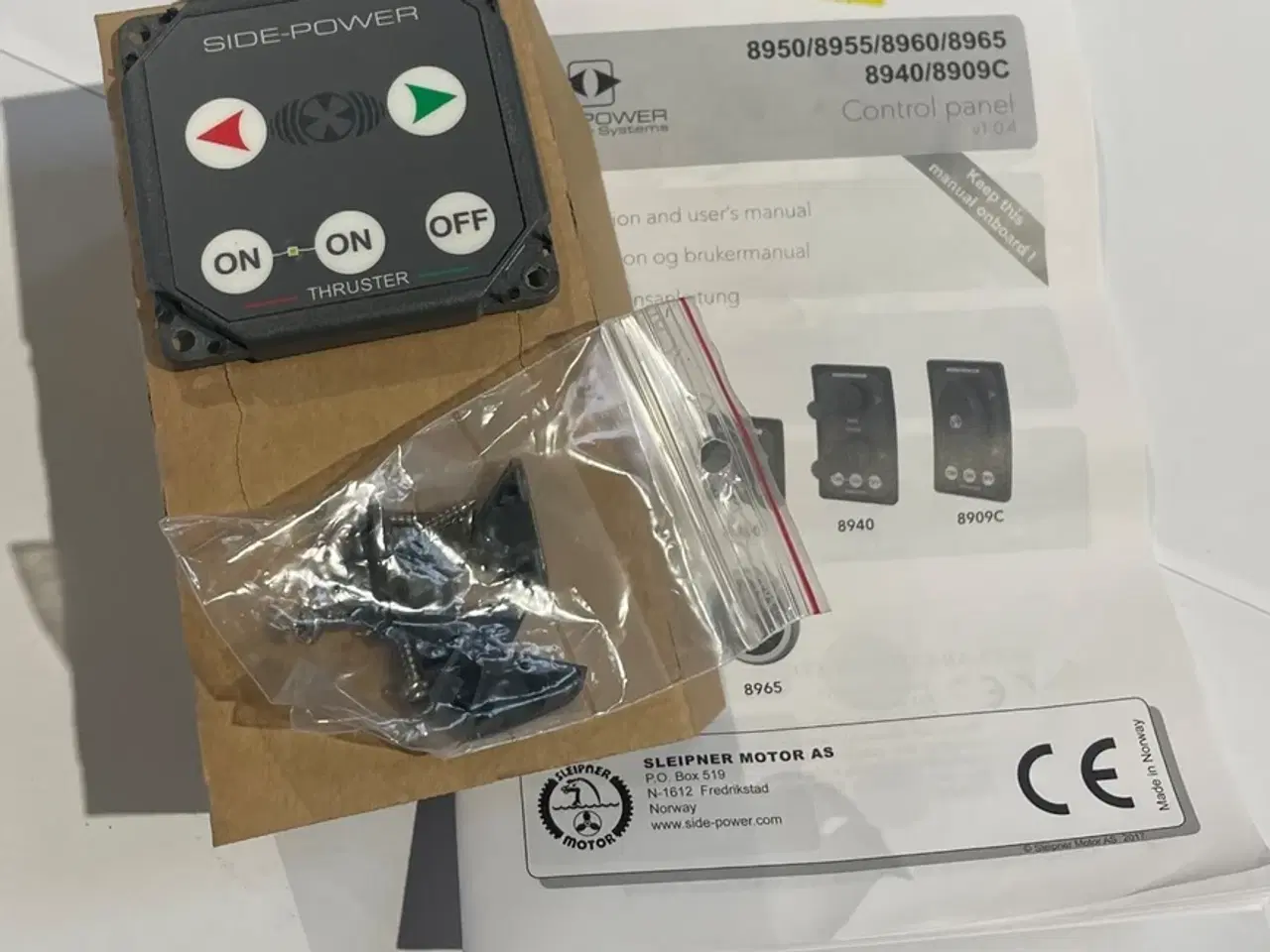 Billede 1 - Side power knap panel